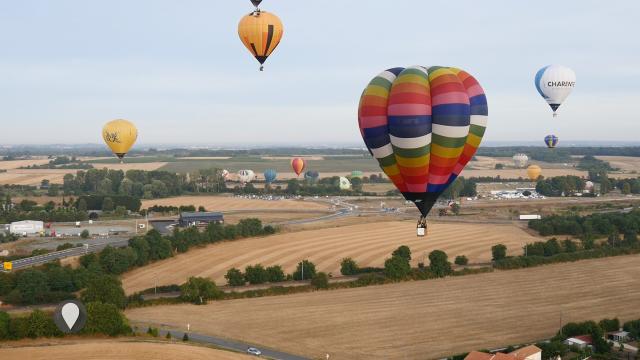 Le vol en montgolfière